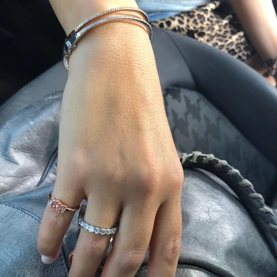 טבעת יהלומים , איטרנטי, שיבוץ מלא